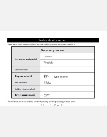 subaru pleo plus 2013-2014 owners manual in english